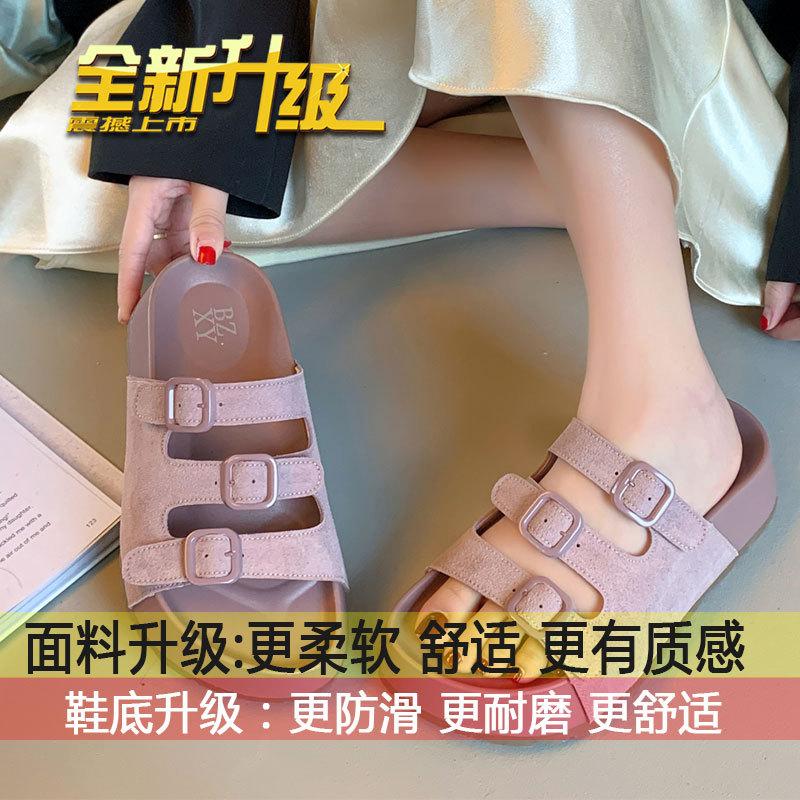 

Hollow Roman sandals women s platform bag head slippers outer wear 2025 summer new fashion versatile one-word slippers women 35