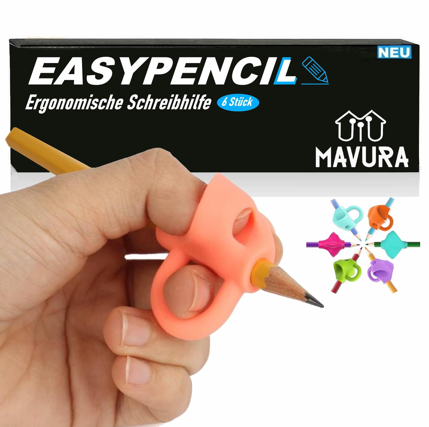 

Набір ергономічних олівців для письма EASYPENCIL для дітей, правшів та лівшів