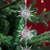 Stunning Christmas New Decorations Clear Ice Stick Hangings For Festive Tree Arrangement Snowflakes Featuring
