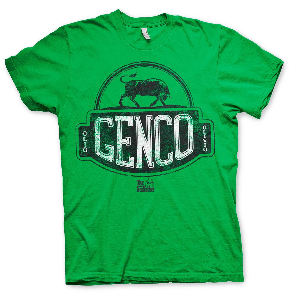 Officially Licensed The Godfather Genco Olive Oil Men s T-shirt S XXL- XXXL