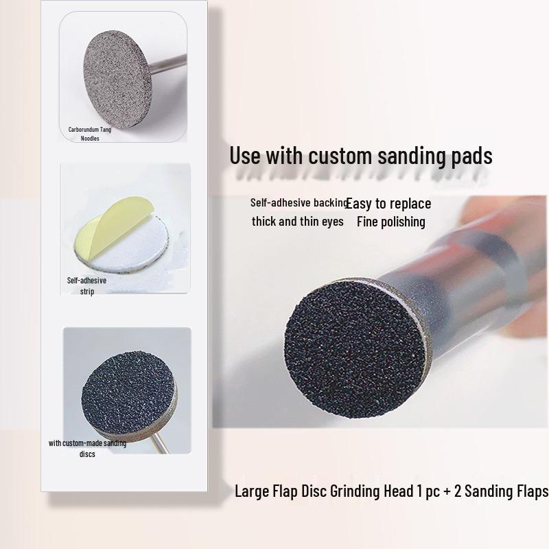 

Round Disc Emery Nail Shaping Head for Manicure Pre-Treatment
