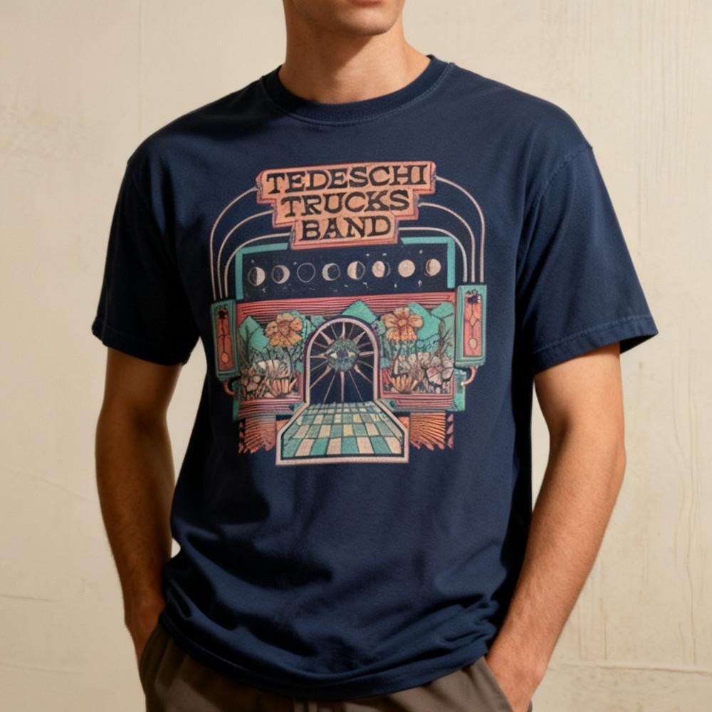 Tedeschi Trucks Band Tour Short Sleeve Gift For Fan S  5XL Unisex Tshirt Nwt Unisex T-Shirt L