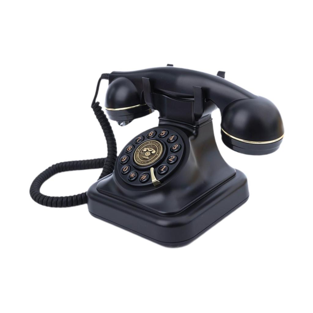 Desk Telephone Model Classic Record Message Phone for Party