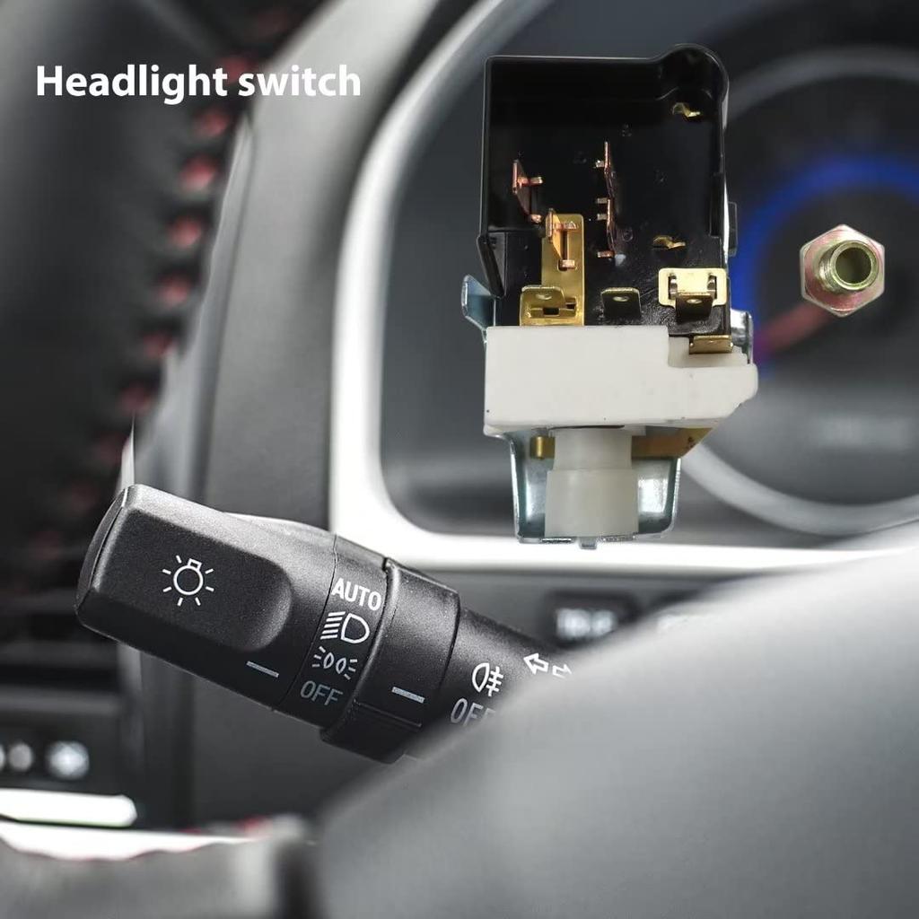 DS-155 Headlight Switch Headlamp Light Lamp for 1965-1973 Chevrolet C10, C20, C30 Pickup