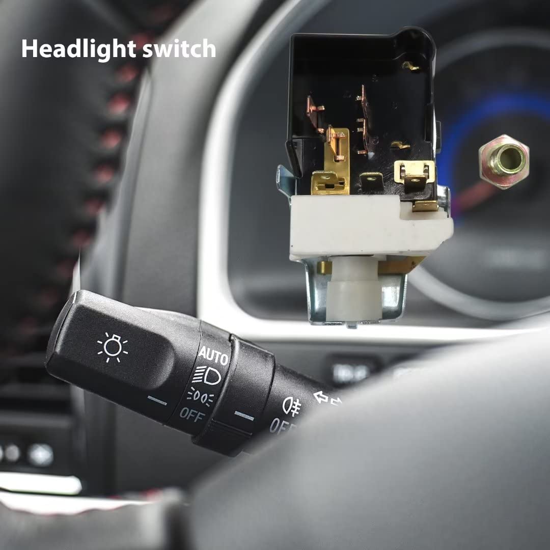 

DS-155 Headlight Switch Headlamp Light Lamp for 1965-1973 Chevrolet C10, C20, C30 Pickup