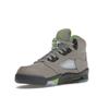 Air Jordan 5 Retro GS Green Bean 2022 Kinder-Sneaker Grau Silber Flintgrau DQ3734-003