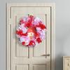  Valentine Day Pearl Wreath Hanging Charm Decorative Ornament