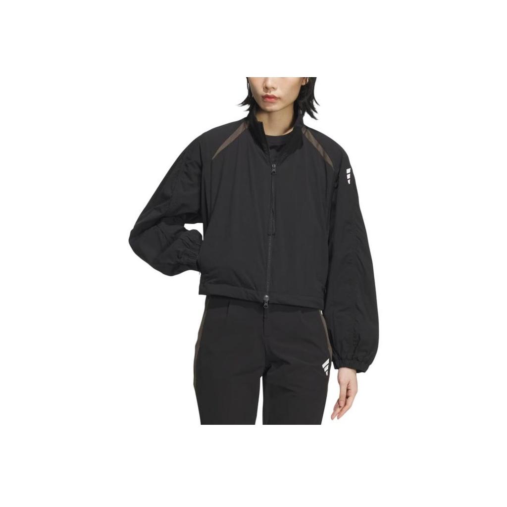 Adidas FW24 Future Style Pre Series Fashion Comfortable Sports Casual Jacket Women Jacket Black JN0766