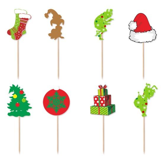 

Весёлое рождественское украшение, подвесной флаг, создание атмосферы, широко используемые праздничные рождественские украшения для домашней двери, рождественские подарки D