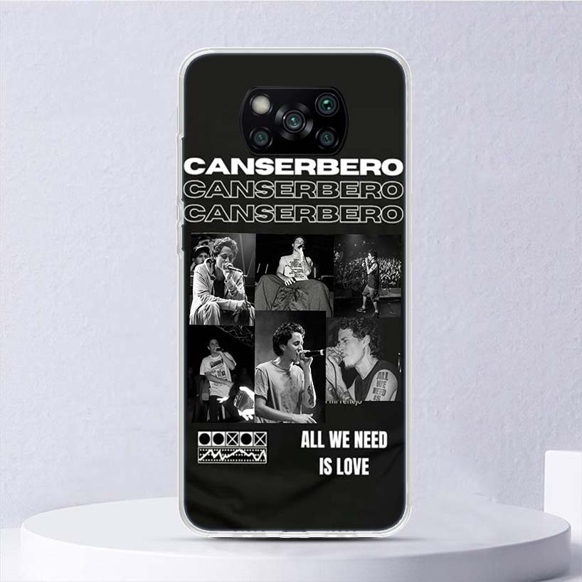 Residente C-Canserbero Soft Case For Xiaomi Poco X7 X6 X5 X4 X3 Nfc F7 Ultra F6 F5 Pro Phone Cover F4 Gt F3 M5S M4 M3 M5 M6 Coqu