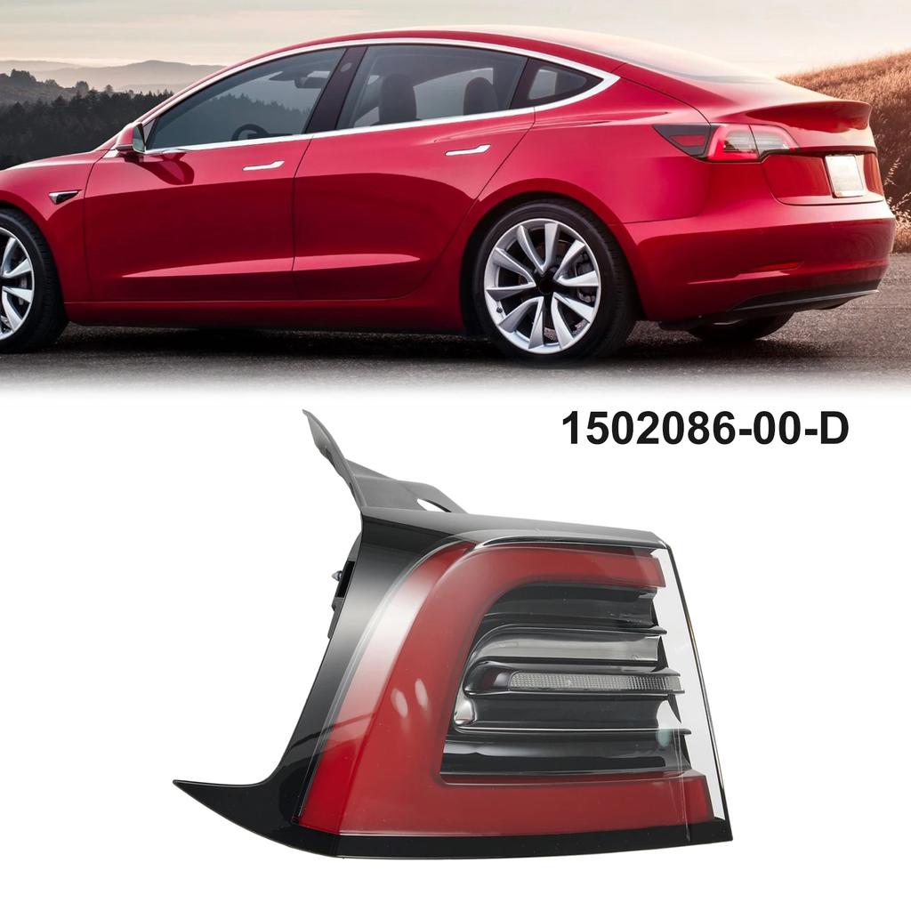 Brake Lamp Rear Tail Light 1PC 1x For Tesla Model 3/Y 2020-2024 For Tesla Model 3/Y 2020-2024 Useful Practical