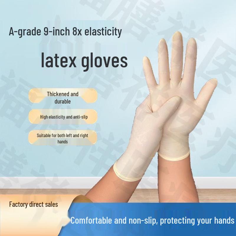 Disposable Rubber Protective Gloves