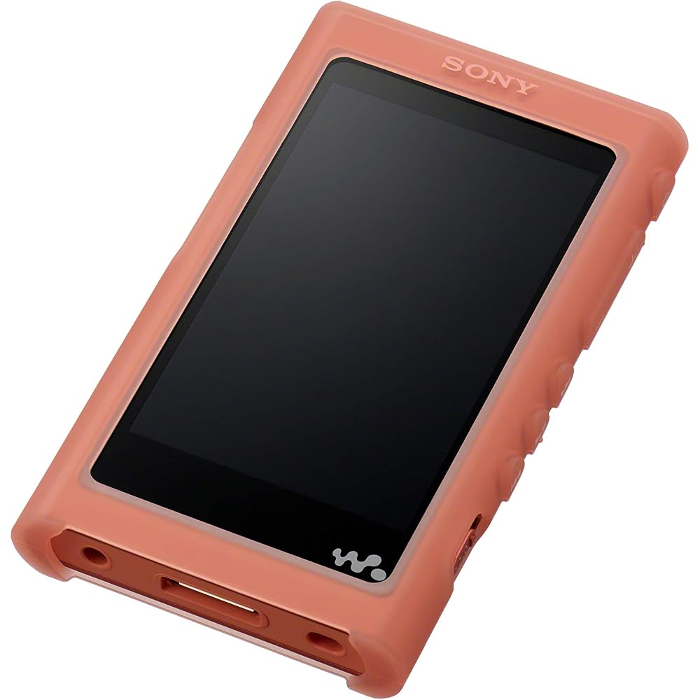 Sony Walkman Genuine Silicone Case CKM-NWA50: For NW-A50 Series, Twilight Red CKM-NWA50 R