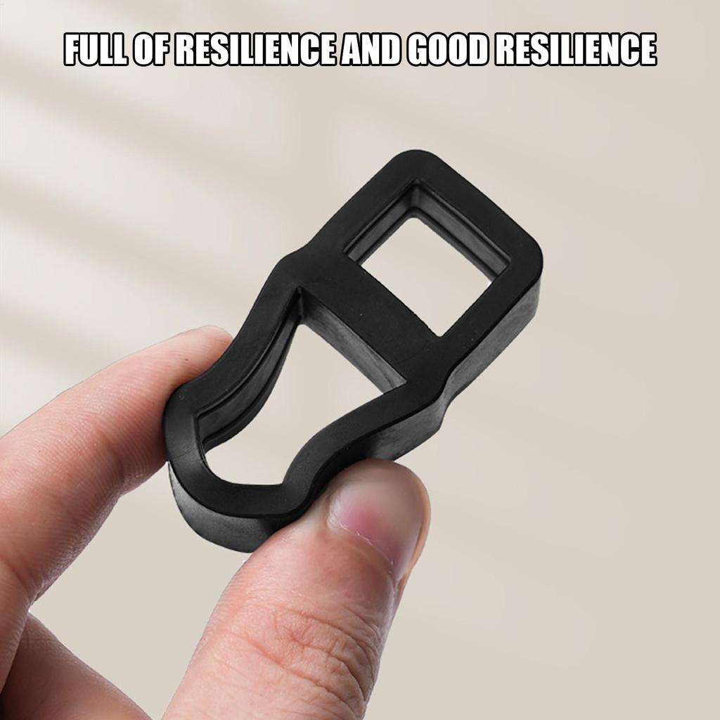 Door Handles Stopper Punch-free Door Stops Guard Transparent/Black Protection Door Knob Bumper Walls Furniture SiliconeProtector