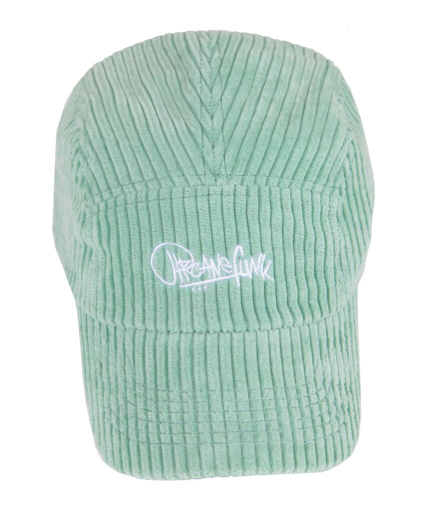 ARCANE FUNK Corduroy Logo Camp Cap Mint