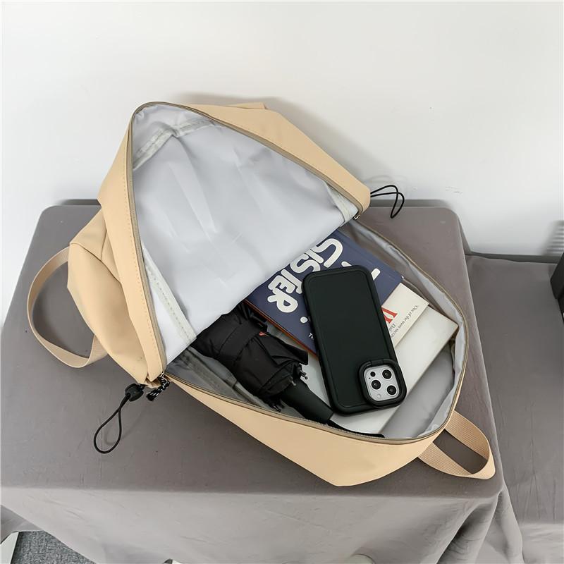 Men'S Large-Capacity Casual Trendy Simple Backpack For Middle School Students Casual Sports Backpack