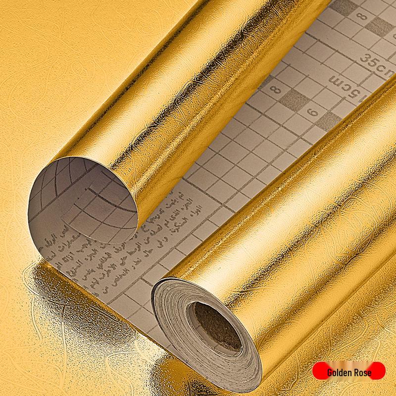 Waterproof Self-Adhesive Aluminum Foil Kitchen Stickers: Oil-Proof, Moisture-Resistant, and Thickened for Walls and Cupboards.