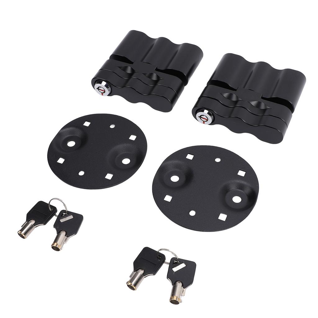 2 Sets Gas Can Mount Lock RX‑DLX‑PM T Style Handle Enhanced Safety Water Pack Mount Lock for Standard Pack With Key Lock