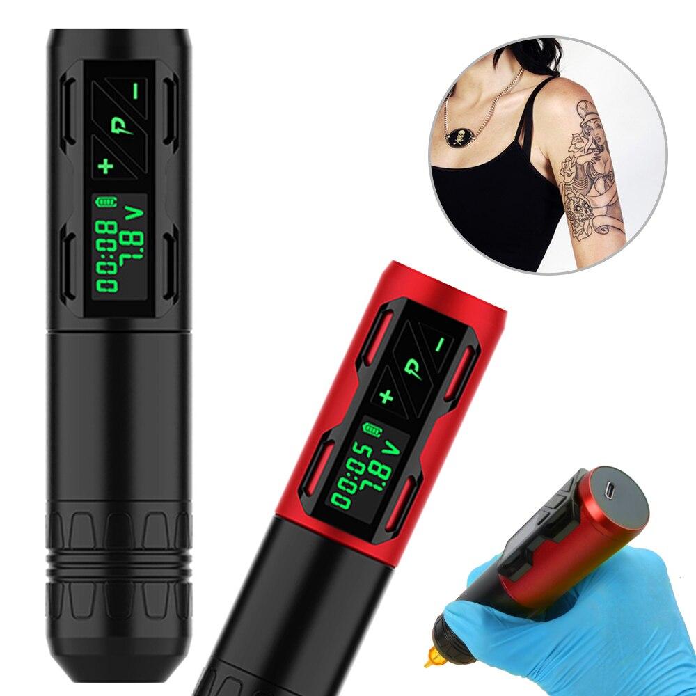 💰Koop Wireless Tattoo Pen Machine Rechargeable Electric Lithium Battery