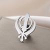 LIKGREAT Broszka Symbol Khanda dla Mężczyzn Kobiet Wiara Sikh Pin Stal Nierdzewna Religijny Sikhizm Amulet Biżuteria Prezent Hurtownia