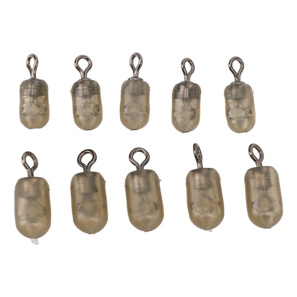 40Pcs Carp Fishing Swivel Connector Carp Bait Cage Hair Rig Stop Beads Fishing Tackle Accessories