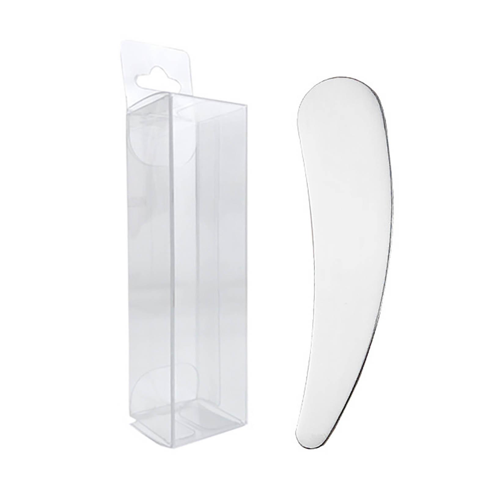 

1 шт. нержавеющая сталь шпатель для ухода за кожей многоразовый лосьон крем аппликатор для макияжа крем для глаз пробы смешивания косметические инструменты One Size