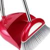 Household Broom & Dustpan Set with Non-Stick Hair Wiper