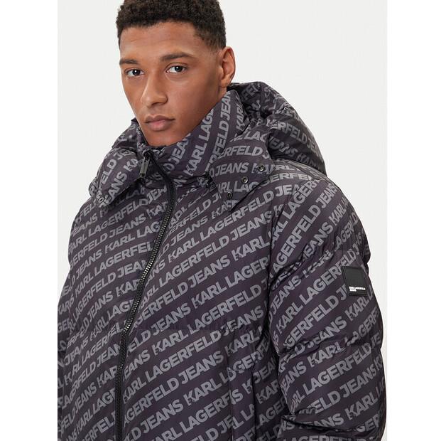 Winter Jacket Karl Lagerfeld Jeans A4M15062, Black, Standard Fit