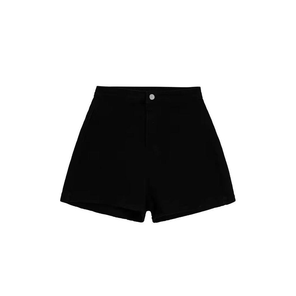 2026 Summer Retro A-Line High-Waisted Denim Shorts for Women, Slimming Petite To Plus Sizes