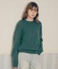 ROLAROLA Hairy Blend Knit Deep Green