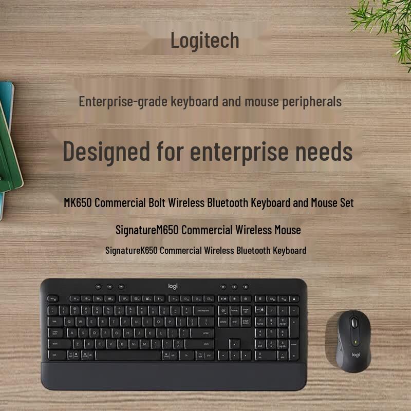 Logitech MK650 Wireless Bluetooth Keyboard Mouse Set