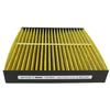 MAHLE LAK566P Air Conditioner Filter, Antibacterial, Antiviral, Natural Polyphenols, 3-Layer Construction, Deodorizing, PM2.5 Removal,