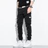 Pantaloni da lavoro da uomo primavera e autunno cotone multitasche casual con coulisse