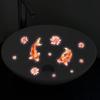 Feng Shui Koi Leuchtende Glasaufkleber Waschbecken Aufkleber Toiletten Aufkleber Spülbecken Aufkleber Selbstklebend Abnehmbar Heimdeko