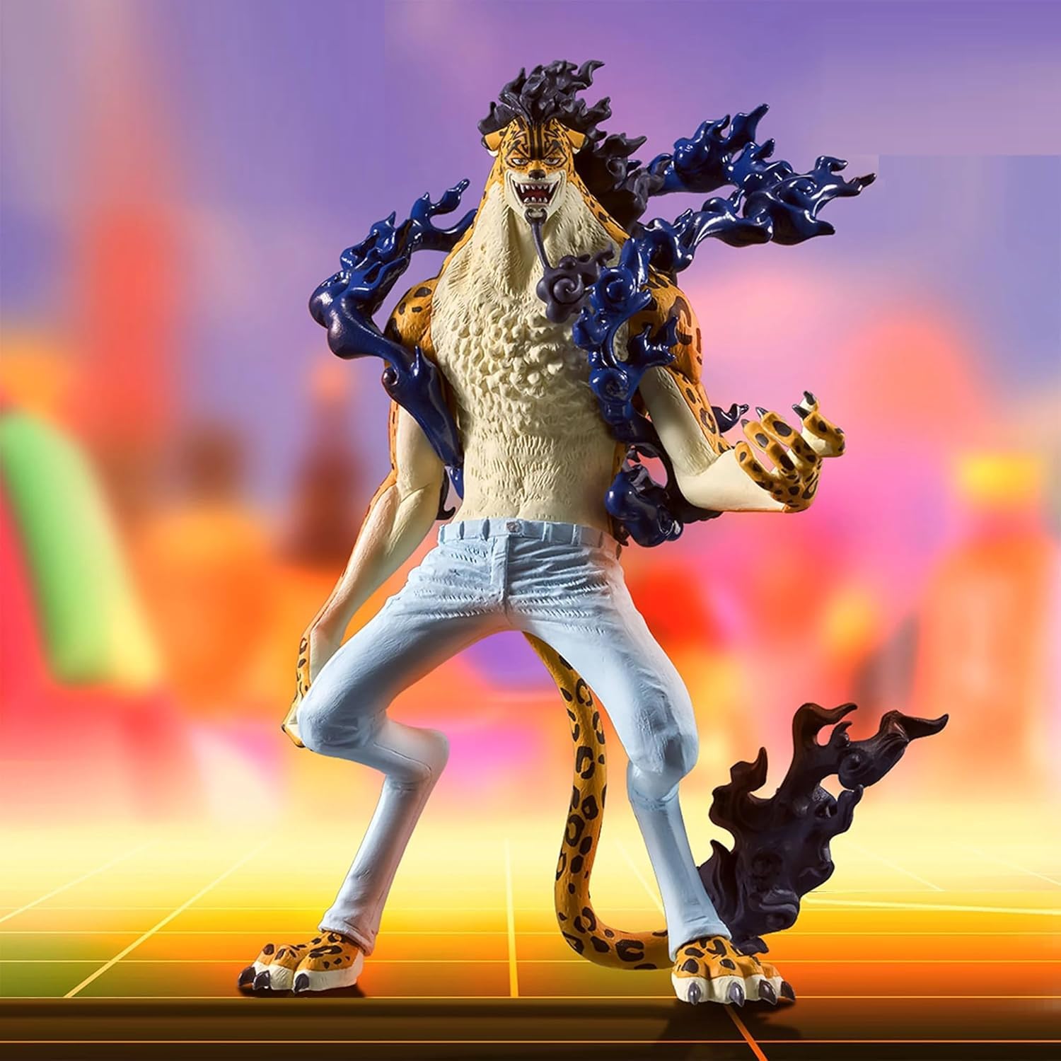 

Rob Lucci Figure One Piece KING OF ARTIST THE ROB LUCCI Awakening ver Official Figure