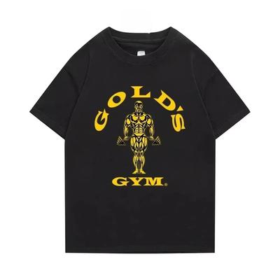 Vara imprimare tendință bărbați tricou casual confortabil top european american fitness experți must-have tricou ovalised loose tees