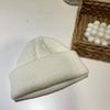 Autumn and Winter Pure Color Knitted Women's Warm Woolen Hat