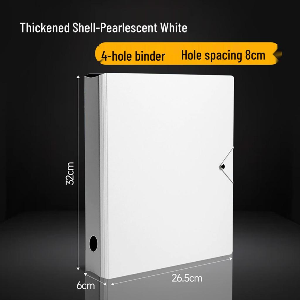 A4 Hvězdičkové Kreslené Album na Ukládání Karet: Průhledné album s volnými listy se čtyřmi a šesti kapsami na vnitřních stranách