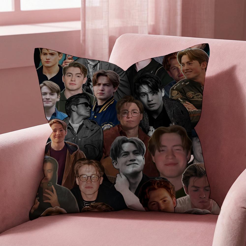 K-Kit C-Connor Cushion Cover Multi-Scene Pillow Cover for Home & Car - Reversible, Soft & Durable for Daily Use