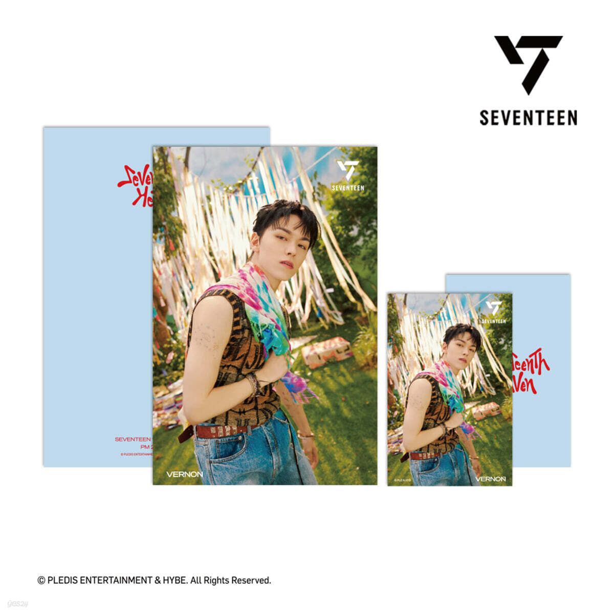 

[SEVENTEEN - SEVENTEENTH HEAVEN] 3D Lenticular Postcard [PM 2:14 ver.][Vernon ver.]
