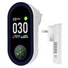 Upgraded Carbon Monoxide with HD Screen and Visual and Audio CO Detector Gas Temperature Humidity for RV Japanese Manual 1 Pack Detector,