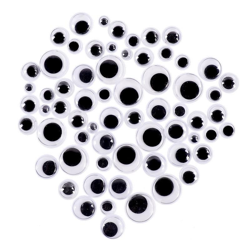 DIY Kindergarten Animal Eye Stickers – Plastic Fake Eyeballs for Craft Activities