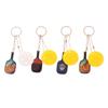 Pickleball Key Holder Car Key Chain Pendant Pickleball Keyring For Party Hoilday Handbag Wallets Birthday Gifts Accessories