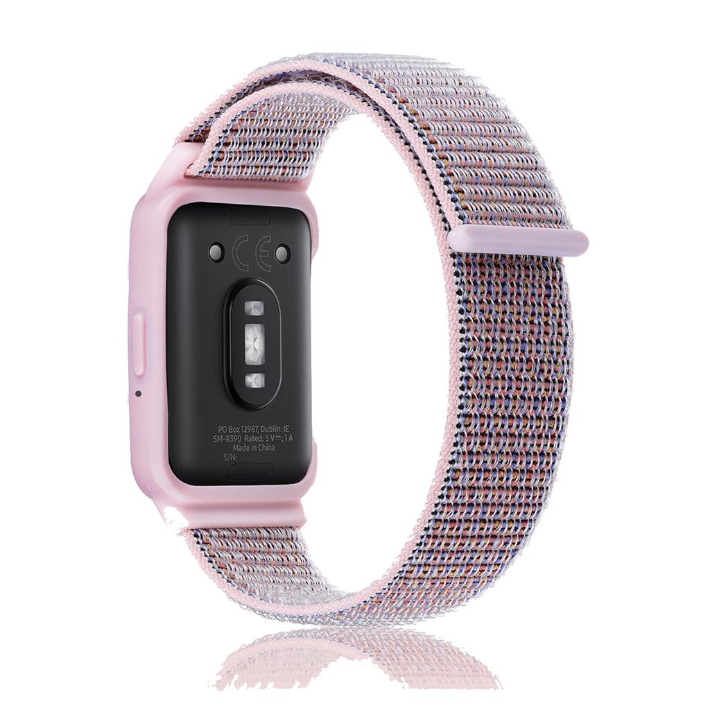 Case+Nylon Loop for Samsung Galaxy Fit 3 Strap Accessories Breathable Adjustable Replacement Correa Bracelet Galaxy Fit3 Band