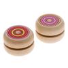 1pc Wooden Yo-Yo Ball & 10pcs Replacement Yo-Yo Rope Classic Yoyo Toy for Hobby Collection Party Favors & Gifts for Yo-Yo Lovers