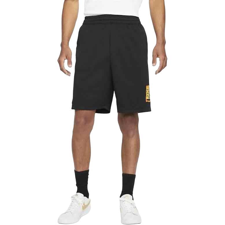 Men's Nike Minimalistic Alphabet Printing Casual Loose Sports Shorts Black DA4200-010