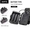 Rechargeable XHP70.2/XHP50 LED Headlamp Waterproof Head Light Fishing Searching Camping Headtorch Zoom Lantern Use 18650 Battery