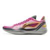 Li Ning Blade 4 V2 Αντικραδασμικά Αντιολισθητικά Ελαφριά Ανάκαμψη Χαμηλού Προφίλ Παπούτσια Μπάσκετ Επιδόσεων Ανδρικά Ροζ ABAU037-14
