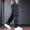 Men's Ice Silk Loose Straight Cargo Pants