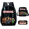 Student Schoolbag, Primary And Secondary School Student Backpack, Large Capacity, Cartoon Backpack, Satchel, Pencil Case, Three-Piece Set.